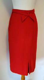 back of 50's skirt