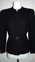 black 1940's suit jacket