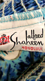 50's alfred shaheen label