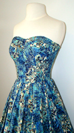 alfred shaheen 50's dress