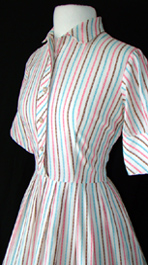 50s vintage shirtwaist dress