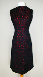 black & red 1960's dress