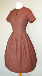 1960's brown dress