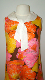 floral 60's dress