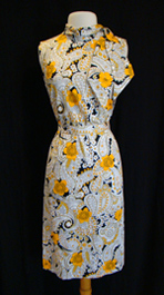 paisley 1960's dress
