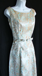 silver 1960's dress