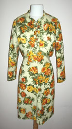 vintage 1960's garden dress