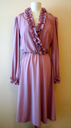 lilac vintage gown
