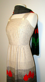 1970's dress and sash