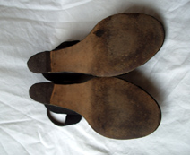 1940s shoe bottoms