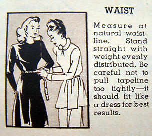 waist measuring