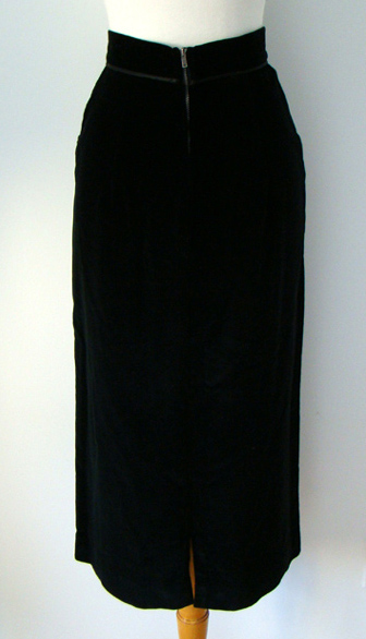 Proper Vintage Clothing, Black 1950's Skirt, Vintage Skirts